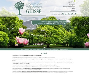Espaces verts Guisse (Pas-de-Calais)